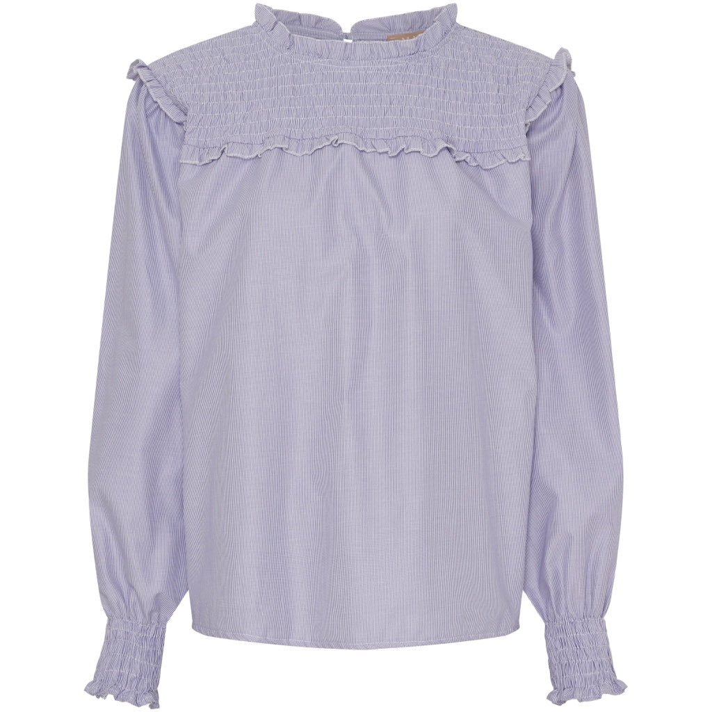 MARTA DU CHATEAU Marta du Chateau dam blus MdcBlossom 7449 Shirt NavyVar3