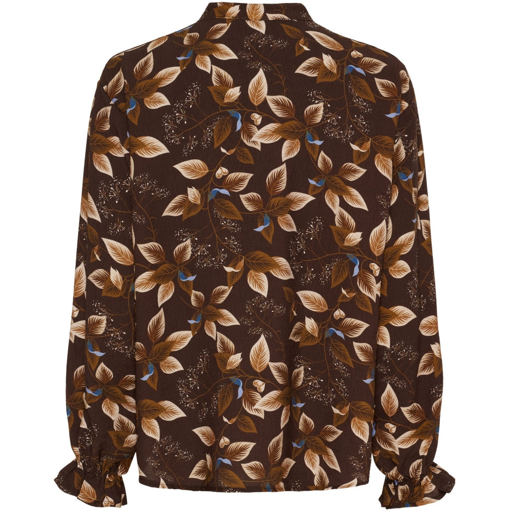 MARTA DU CHATEAU Marta du Chateau dam blus MdcJoceline 5891 Shirt Marrone840TPN