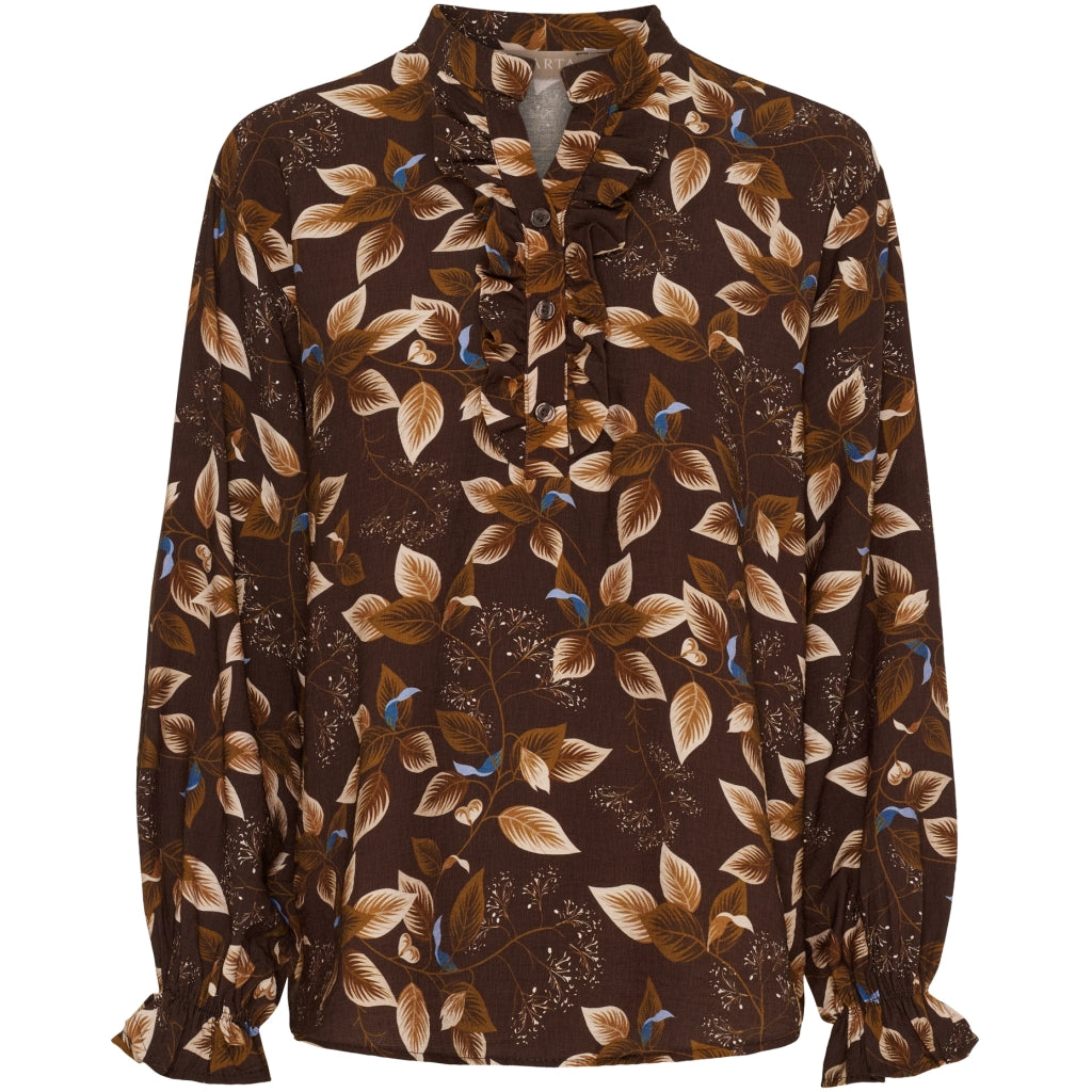 MARTA DU CHATEAU Marta du Chateau dam blus MdcJoceline 5891 Shirt Marrone840TPN