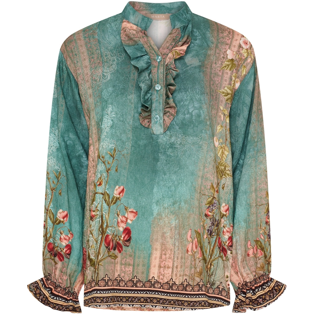 MARTA DU CHATEAU Marta du Chateau dam blus MdcJoceline 5891 Shirt Originale5295tpg