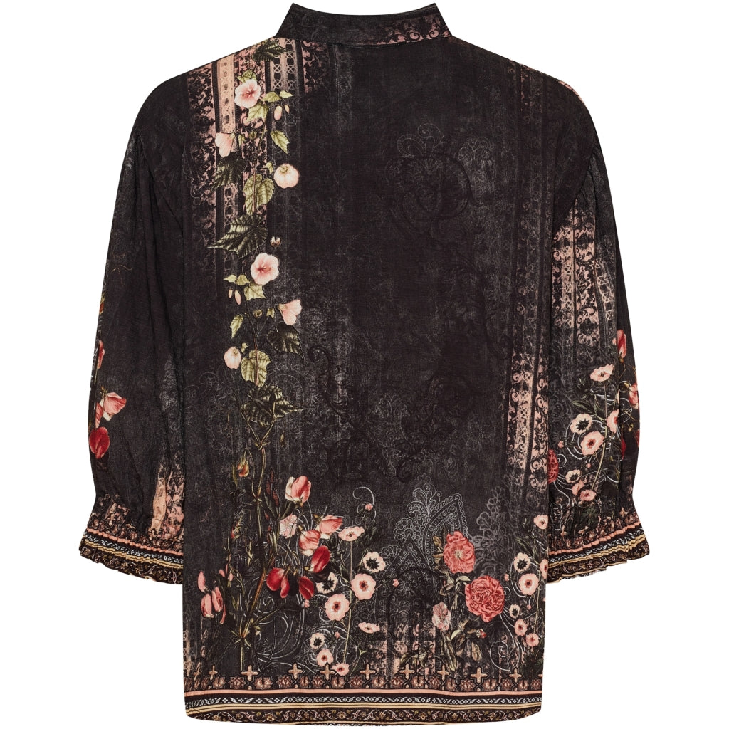 MARTA DU CHATEAU Marta du Chateau dam blus MdcMelisande 7527 Shirt Nero5295tpg