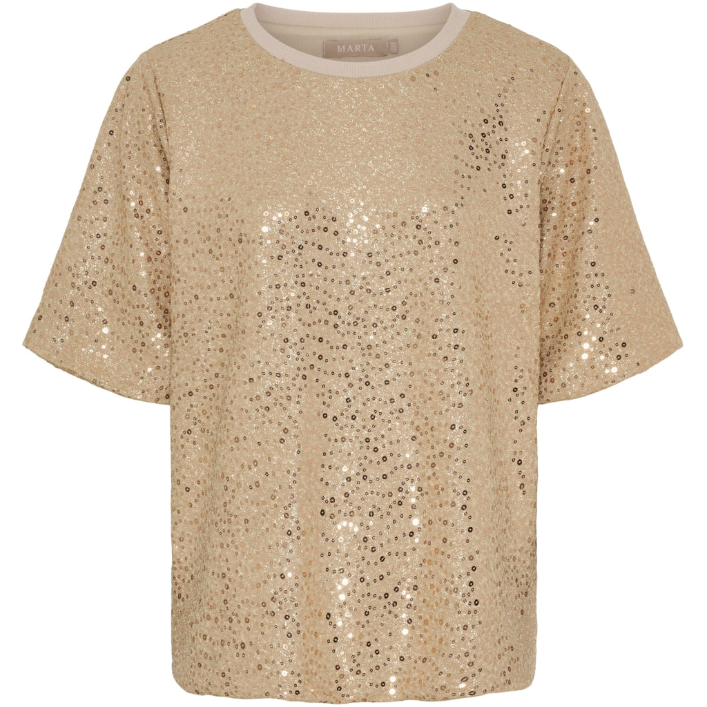 MARTA DU CHATEAU Marta du Chateau dam blus MdcNynne 7693 Blouse Champagne