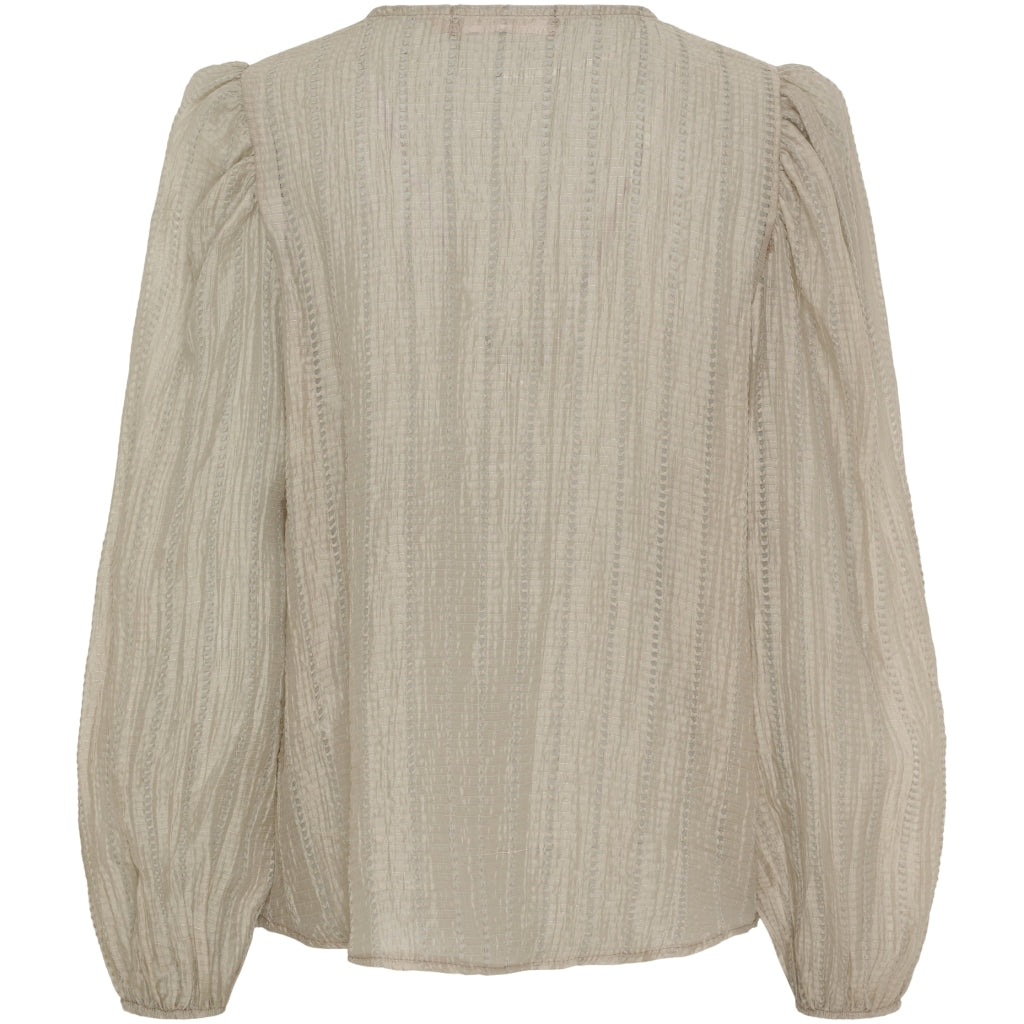 MARTA DU CHATEAU Marta du Chateau dam blus MdcRoselle 58136PM Shirt Fango