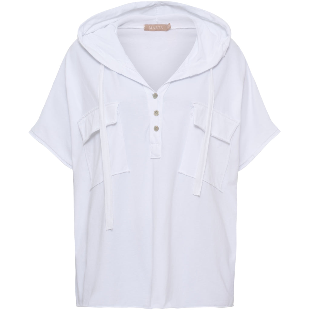 MARTA DU CHATEAU Marta du Chateau dam blus MdcThalina 26043 Blouse White