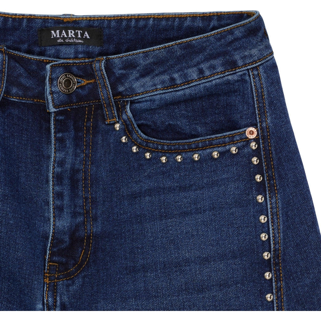 MARTA DU CHATEAU Marta du Chateau dam byxor MdcIngeborg MDC214-8524 Jeans Denim