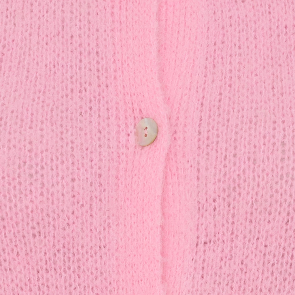 MARTA DU CHATEAU Marta du Chateau dam cardigan MdcJuliana 2413 Cardigan Bubblegum3870