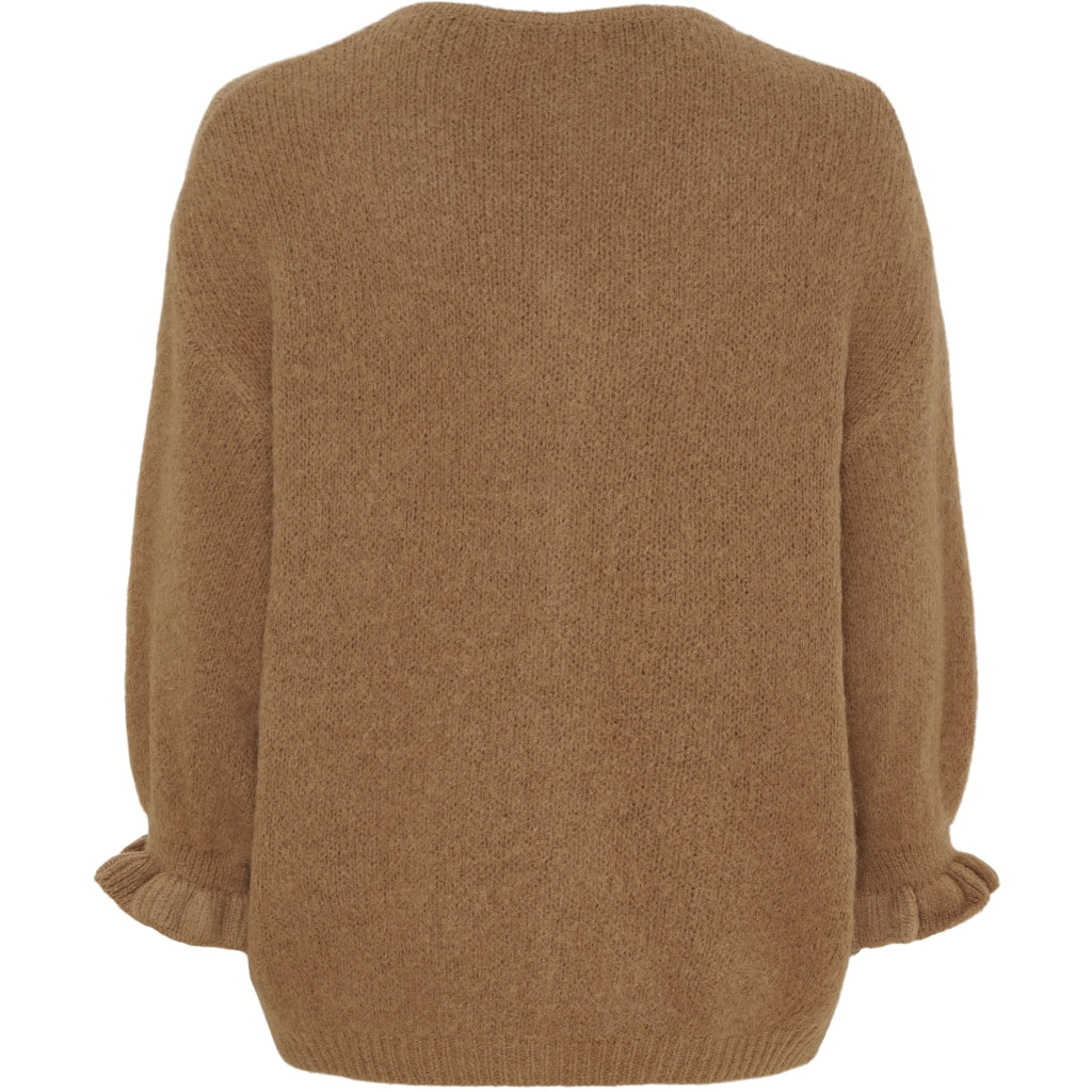 MARTA DU CHATEAU Marta du Chateau dam cardigan MdcJuliana 2413 Cardigan Camel2049