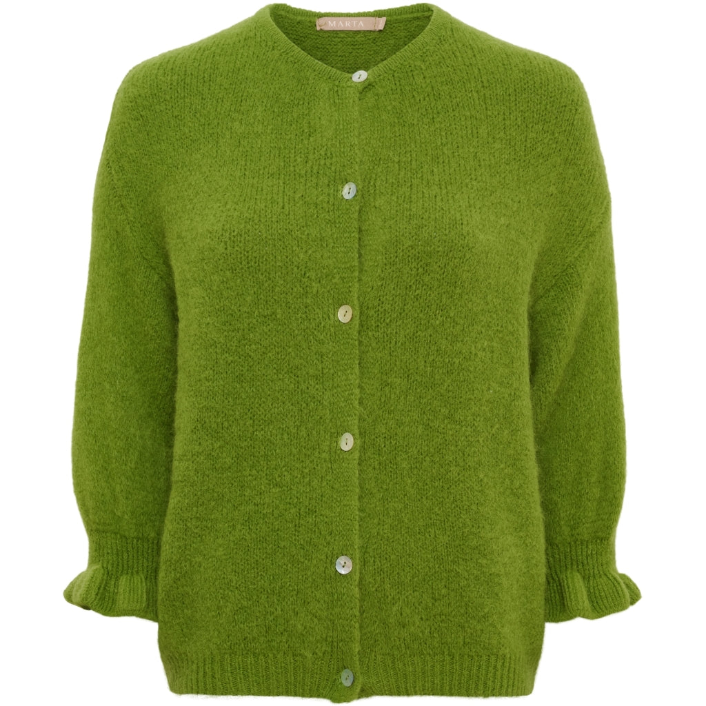 MARTA DU CHATEAU Marta du Chateau dam cardigan MdcJuliana 2413 Cardigan Grass2654