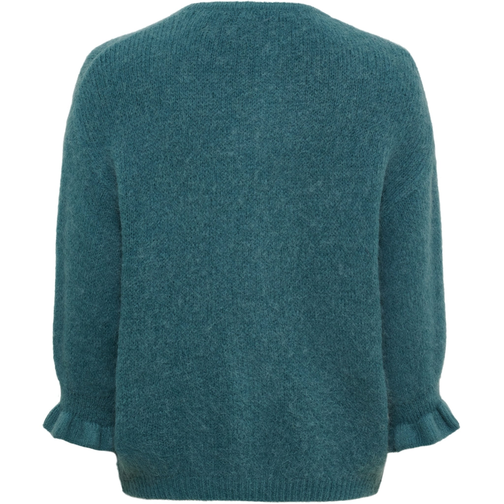 MARTA DU CHATEAU Marta du Chateau dam cardigan MdcJuliana 2413 Cardigan Petrol8390