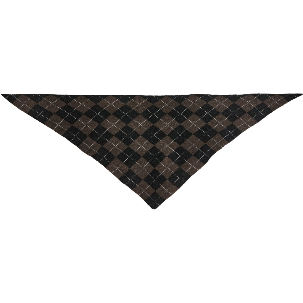 MARTA DU CHATEAU Marta du Chateau dam halsduk MdcGretzel BA-3446 Scarf Black/Coffee