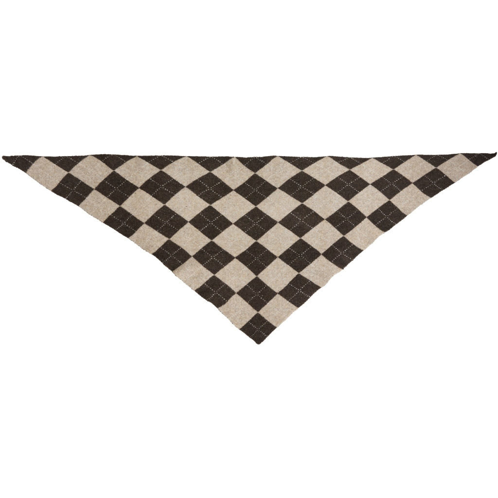 MARTA DU CHATEAU Marta du Chateau dam halsduk MdcGretzel BA-3446 Scarf Coffee/Taupe