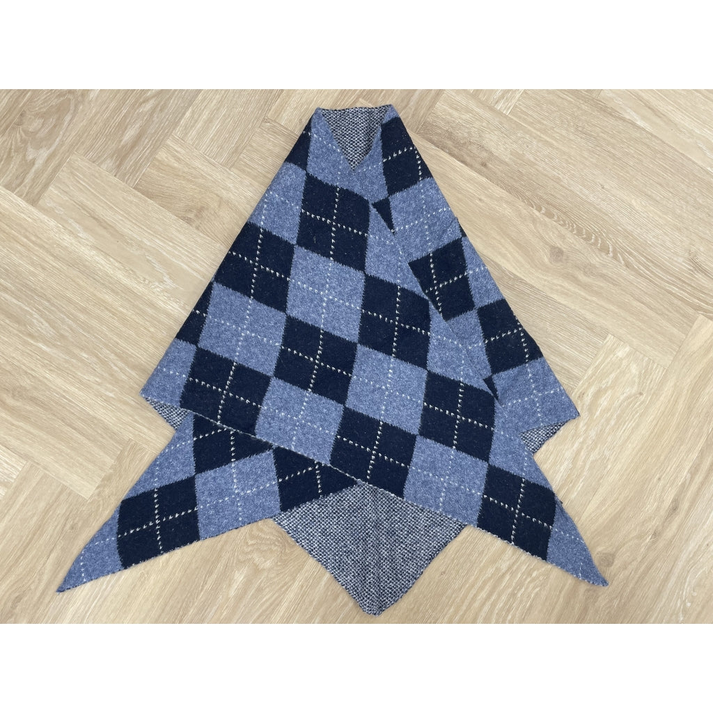 MARTA DU CHATEAU Marta du Chateau dam halsduk MdcGretzel BA-3446 Scarf Jeans Blue/Navy