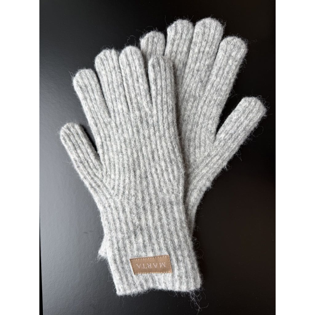 MARTA DU CHATEAU Marta du Chateau dam handskar MdcVanessa 172-1300 Gloves Light Grey