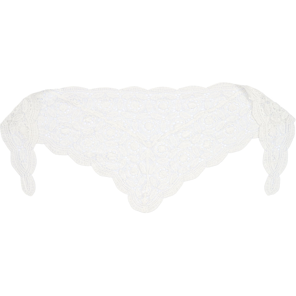 MARTA DU CHATEAU Marta du Chateau dam höftsjal MdcZinnia BA-3510 Scarf White