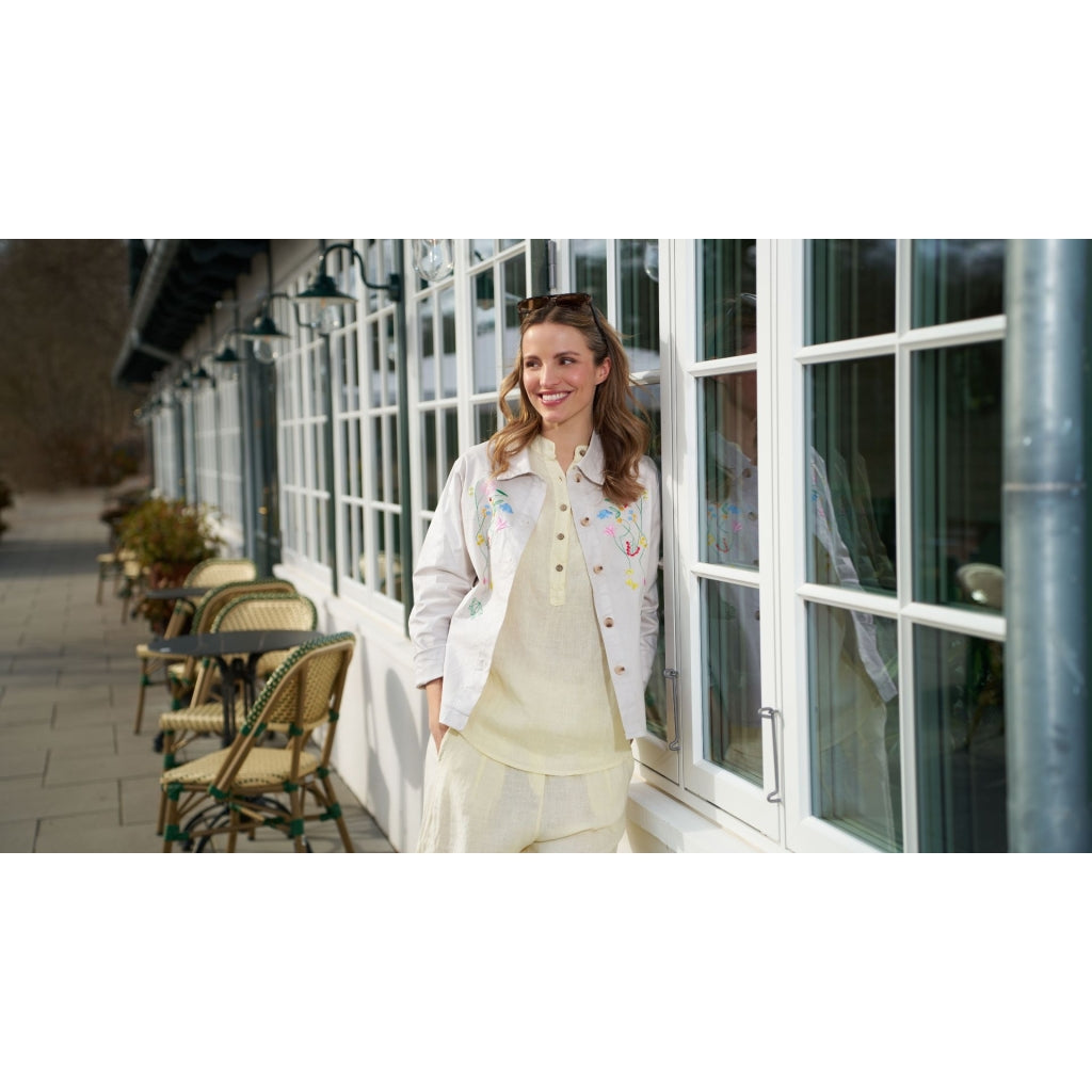MARTA DU CHATEAU Marta du Chateau dam jacka MdcAstoria 8122 Jacket Beige