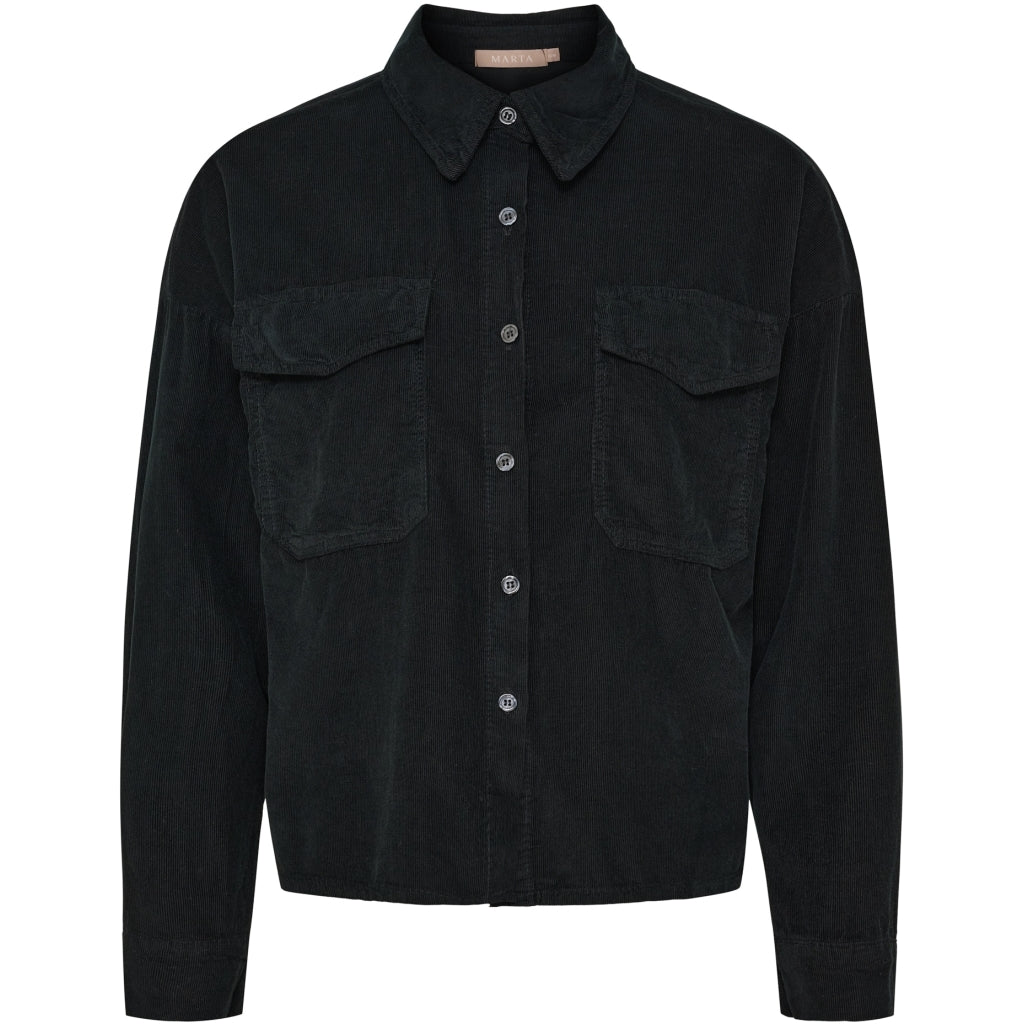 MARTA DU CHATEAU Marta du Chateau dam jacka MdcBirdie 258918V Shirt Black