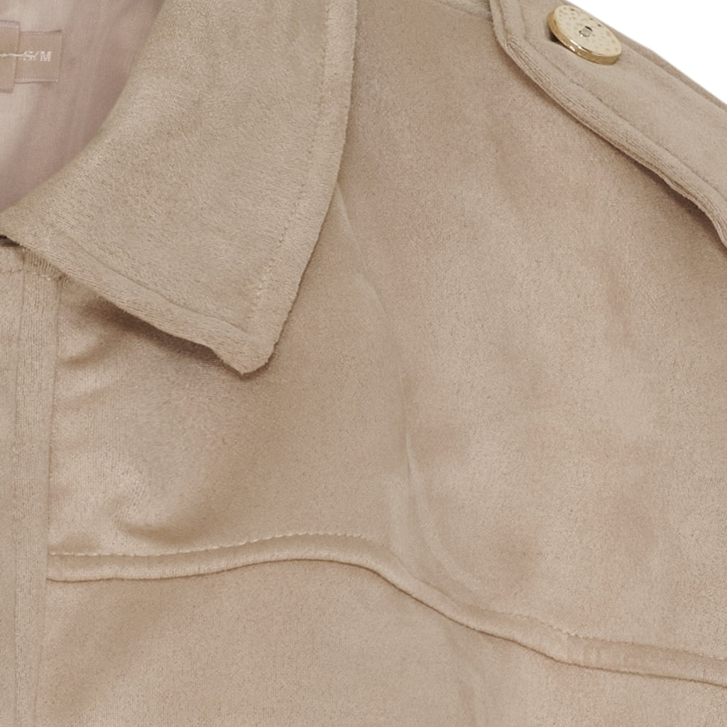 MARTA DU CHATEAU Marta du Chateau dam jacka MdcKamelia 7821 Jacket Beige