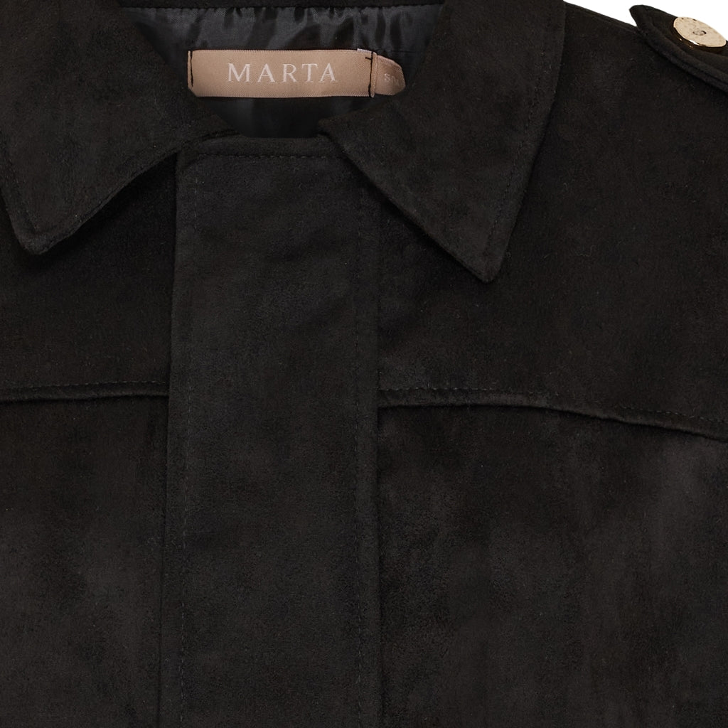MARTA DU CHATEAU Marta du Chateau dam jacka MdcKamelia 7821 Jacket Black