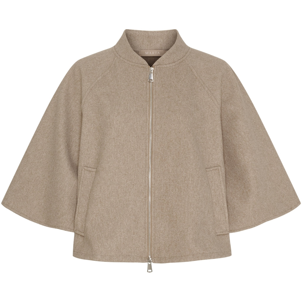 MARTA DU CHATEAU Marta du Chateau dam jacka MdcPia 55136M Jacket Fango270