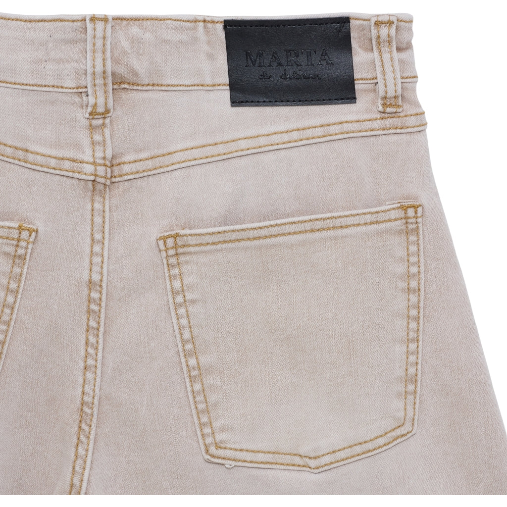 MARTA DU CHATEAU Marta du Chateau dam jeans MdcHelle MDC236-JP9095 Jeans Mocha