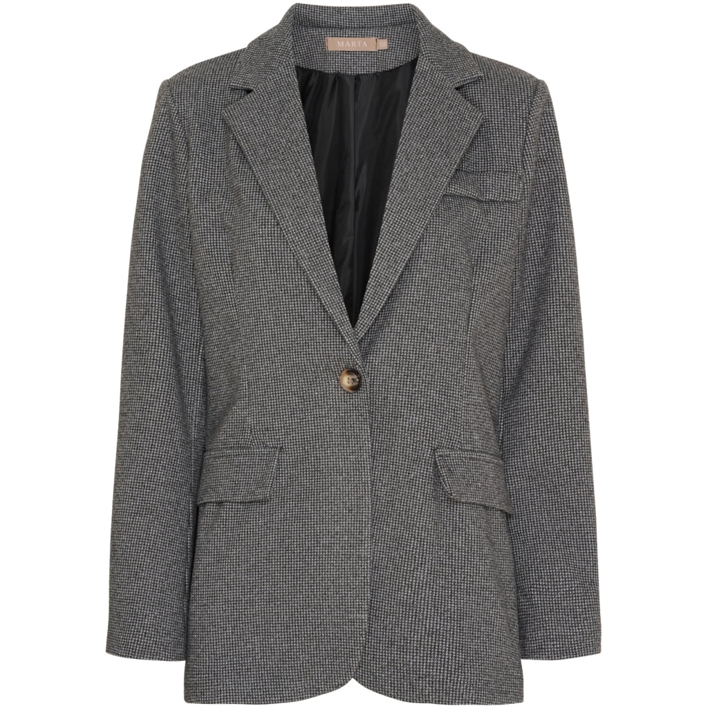 MARTA DU CHATEAU Marta du Chateau dam kavaj MdcFenix 15502-1 Blazer Grey1
