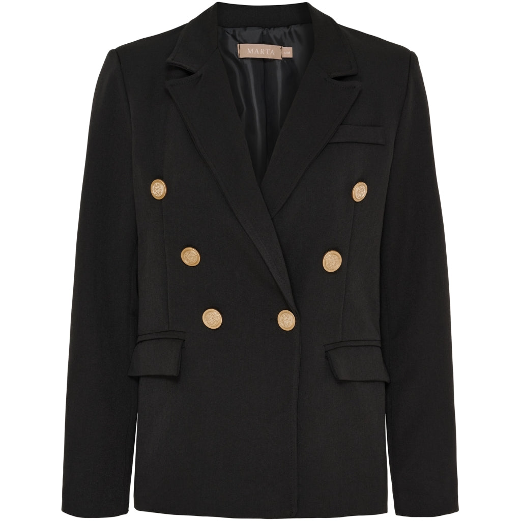 MARTA DU CHATEAU Marta du Chateau dam kavaj MdcTopaz 2518109 Blazer Black1