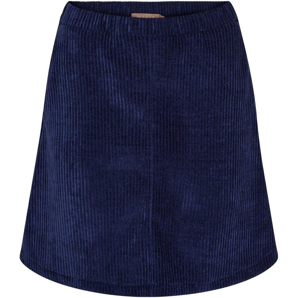 MARTA DU CHATEAU Marta du Chateau dam kjol MdcJune 57089 Skirt BlueNavy1