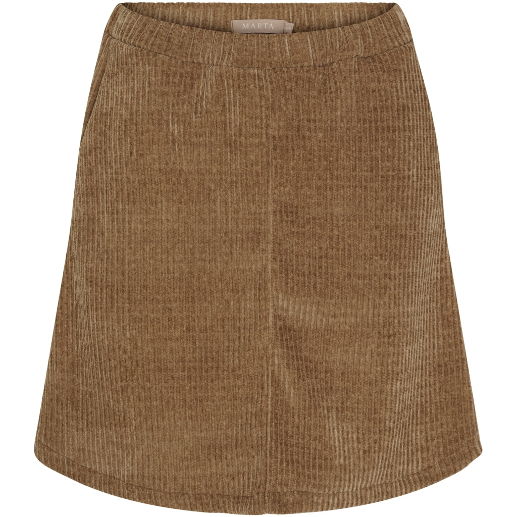 MARTA DU CHATEAU Marta du Chateau dam kjol MdcJune 57089 Skirt Camel99