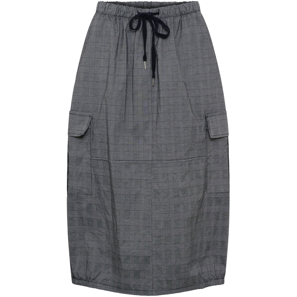 MARTA DU CHATEAU Marta du Chateau dam kjol MdcPeridot 57179 Skirt Blue Check