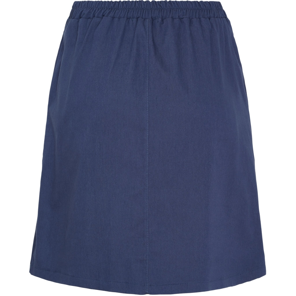 MARTA DU CHATEAU Marta du Chateau dam kjol MdcSidsel 57089Malfa Skirt Dark denim