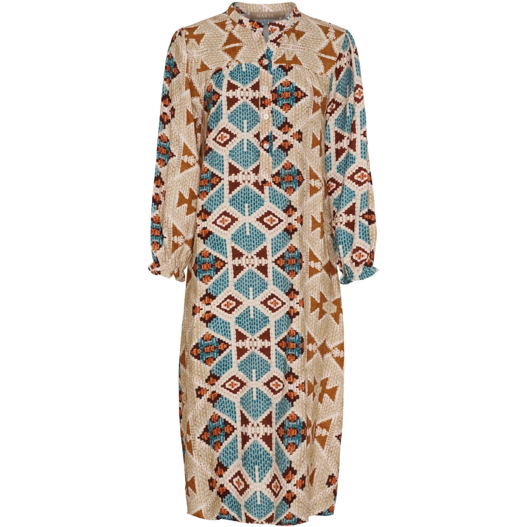 MARTA DU CHATEAU Marta du Chateau dam klänning MdcAries 7684 Dress Beige731tpz