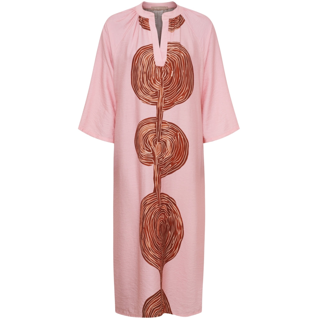 MARTA DU CHATEAU Marta du Chateau dam klänning MdcBrisa 59730 Dress Rose/Brown