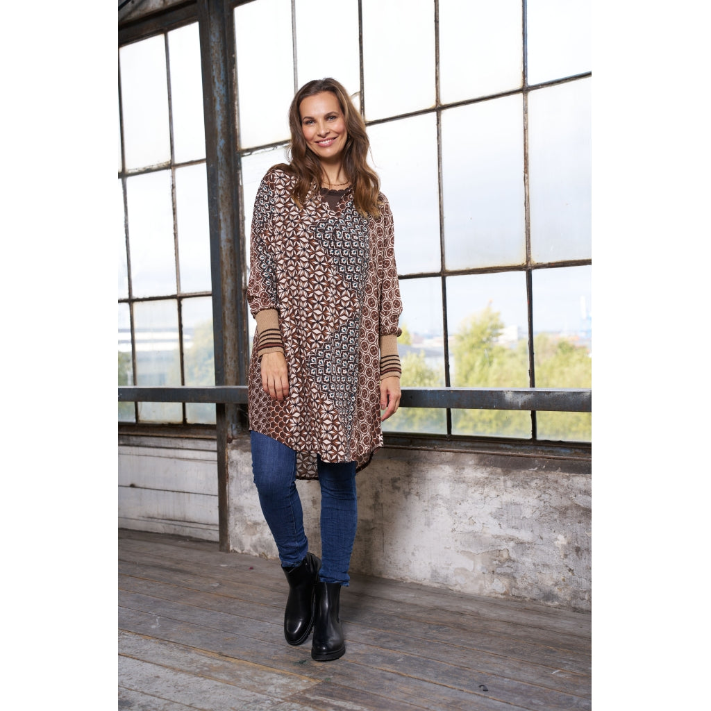 MARTA DU CHATEAU Marta du Chateau dam klänning MdcDominika 25185 Dress MarroneAG756BA