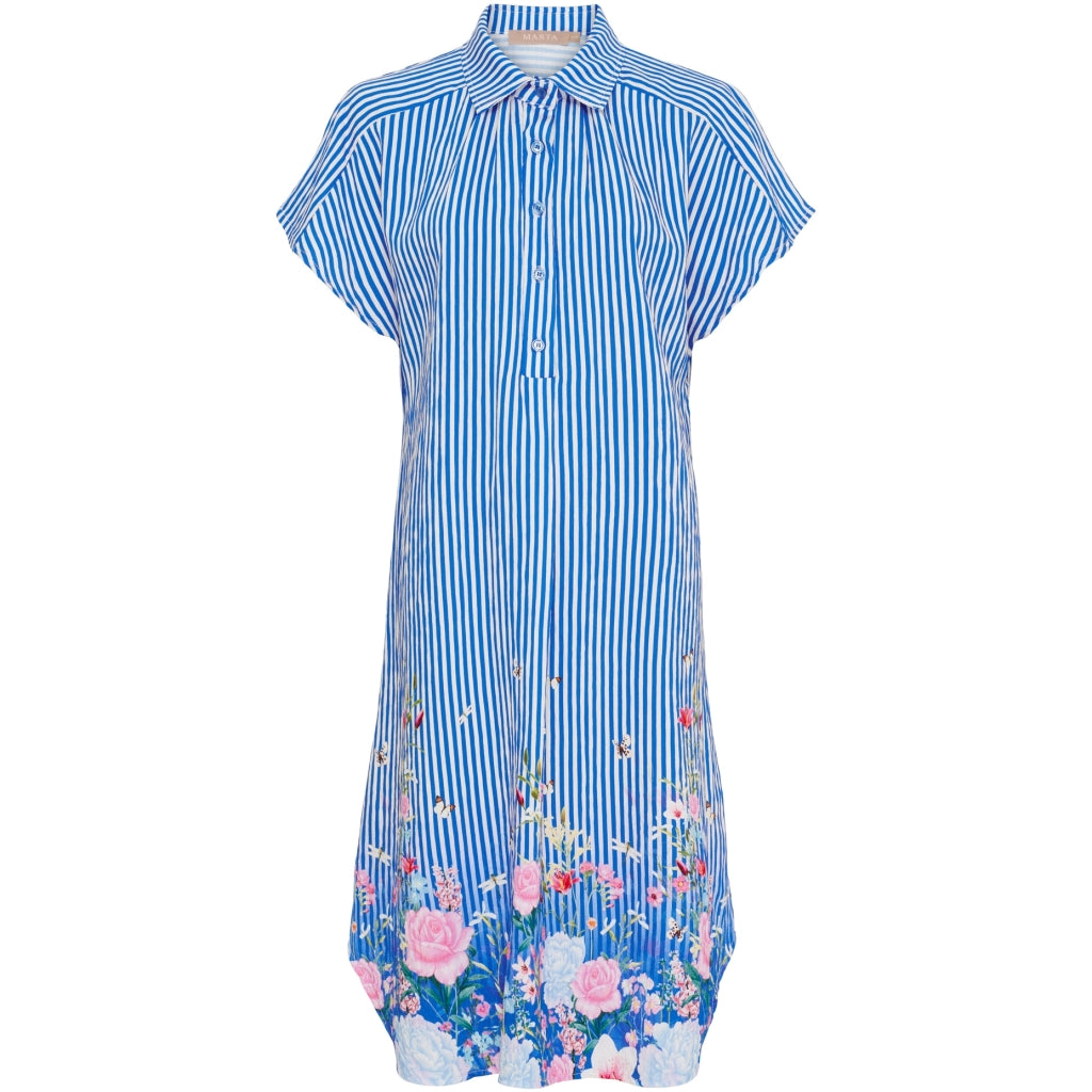 MARTA DU CHATEAU Marta du Chateau dam klänning MdcFelisa 7357 Dress BlueChina4937tpg