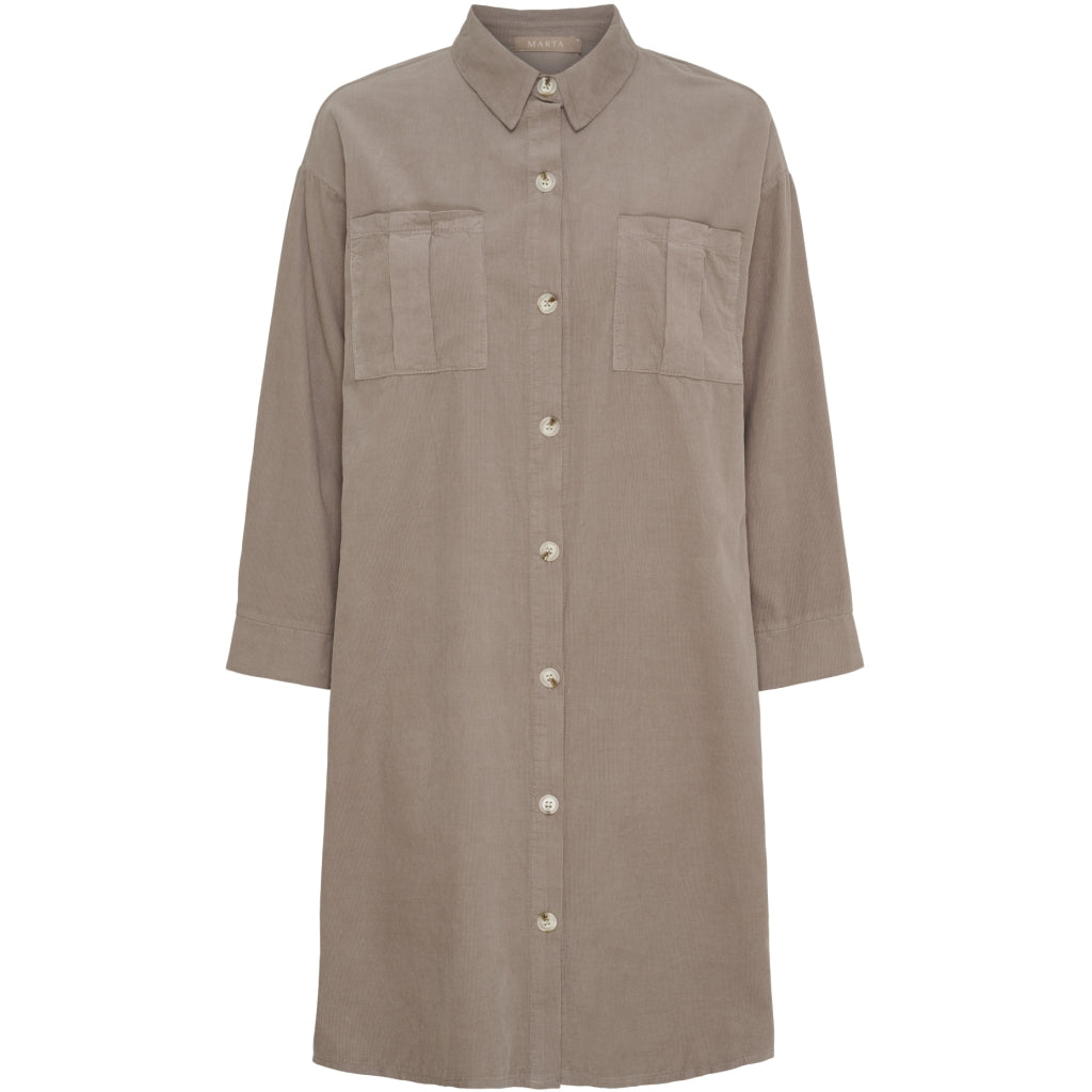 MARTA DU CHATEAU Marta du Chateau dam klänning MdcMerete 269045 Dress Fango2060