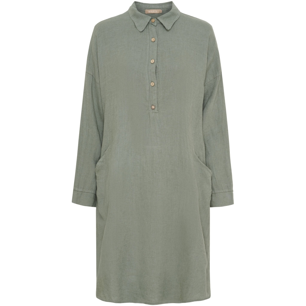 MARTA DU CHATEAU Marta du Chateau dam klänning MdcMiranda 259106 Dress Military2828