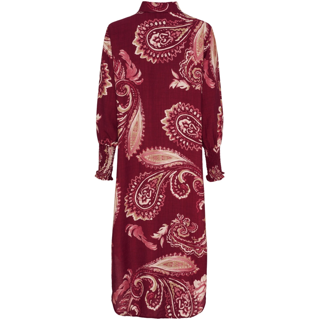 MARTA DU CHATEAU Marta du Chateau dam klänning MdcMoss 7617- Dress Bordeaux786tpz