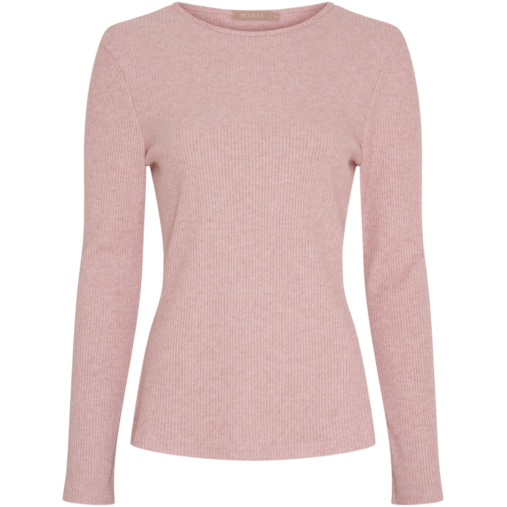 MARTA DU CHATEAU Marta du Chateau dam långärmad T-shirt 38915M LS Tee Rosa