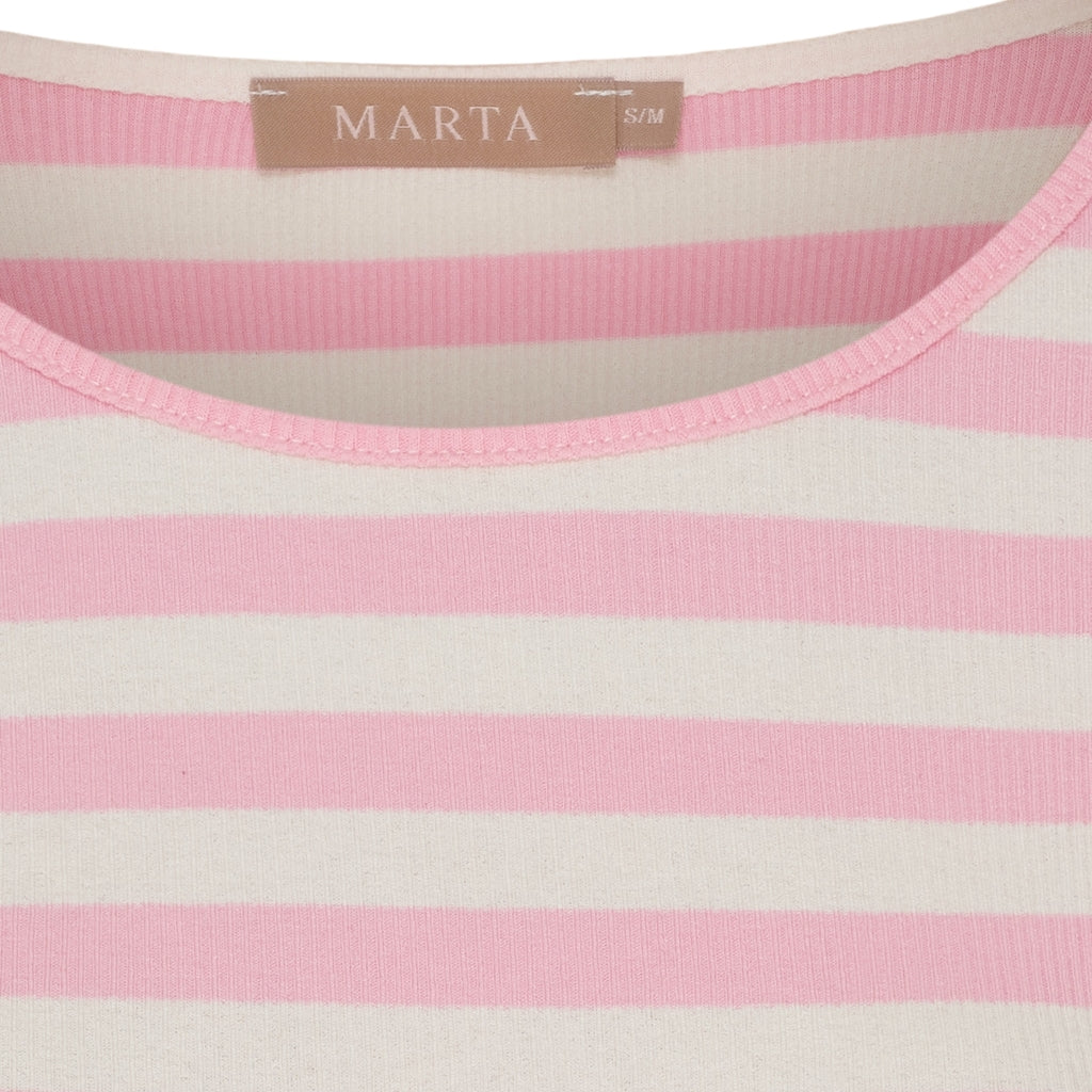 MARTA DU CHATEAU Marta du Chateau dam långärmad T-shirt MdcBegonia 7702 LS Tee Confetto