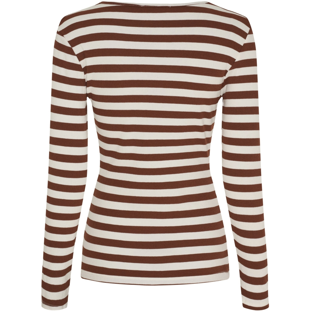 MARTA DU CHATEAU Marta du Chateau dam långärmad T-shirt MdcBegonia 7702 LS Tee Noce