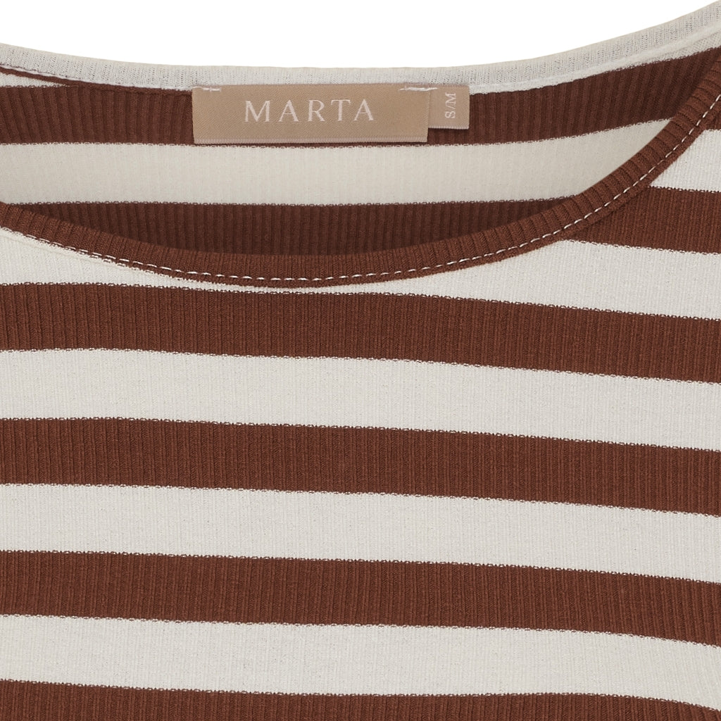 MARTA DU CHATEAU Marta du Chateau dam långärmad T-shirt MdcBegonia 7702 LS Tee Noce