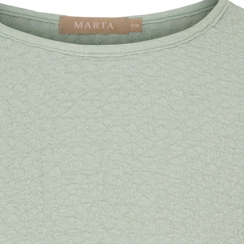 MARTA DU CHATEAU Marta du Chateau dam långärmad t-shirt MdcVionne 38915M Robyn LS Tee Mint370