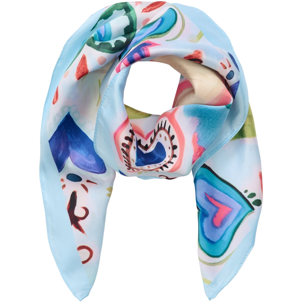 MARTA DU CHATEAU Marta du Chateau dam scarf MdcFinja BA-Scarf Scarf Blue3329