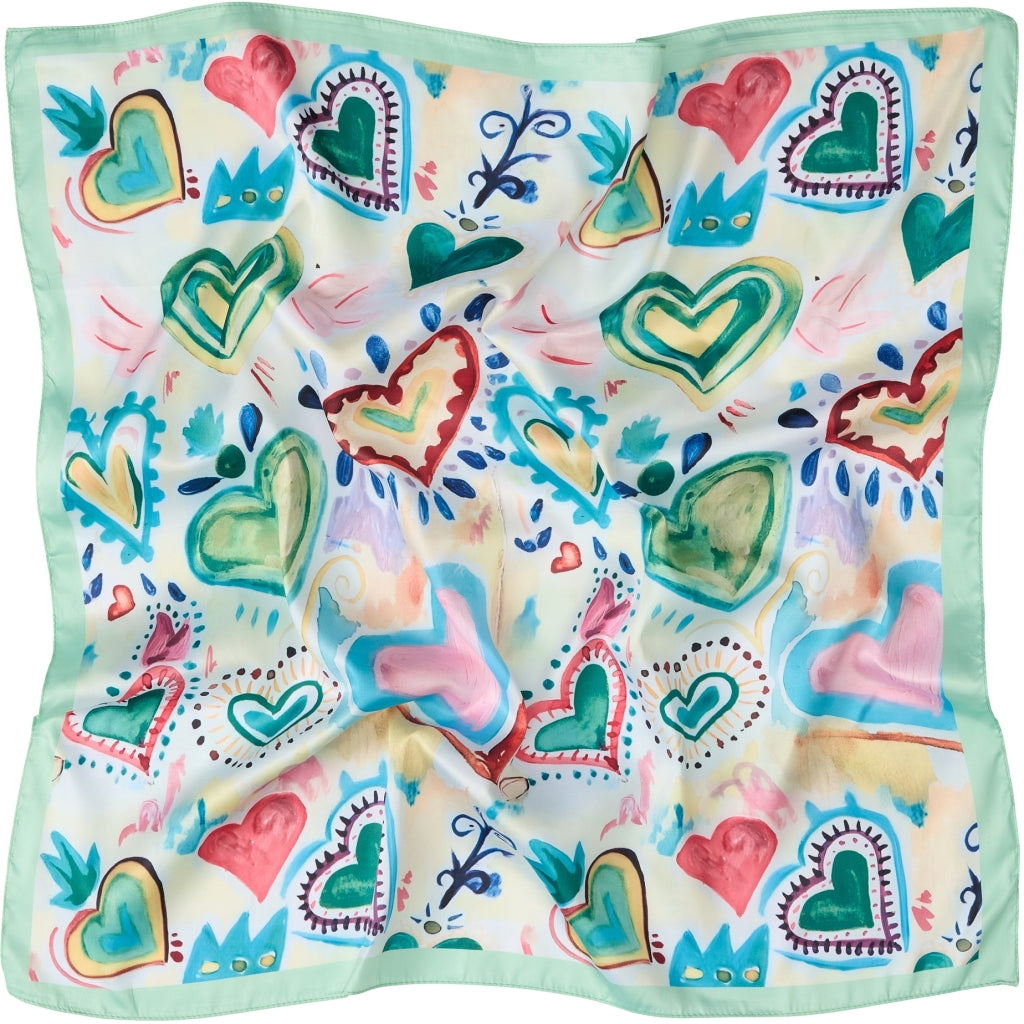 MARTA DU CHATEAU Marta du Chateau dam scarf MdcFinja BA-Scarf Scarf Green3329