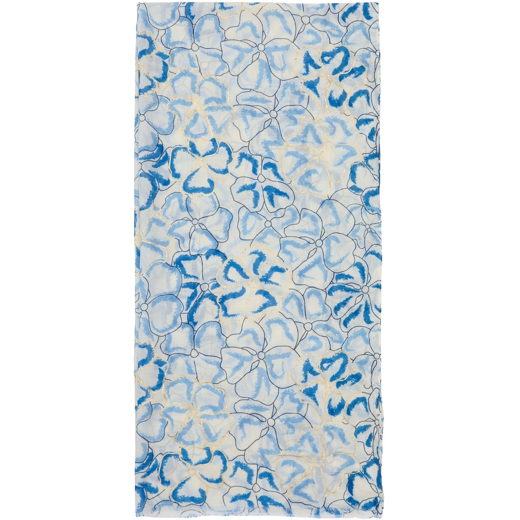 MARTA DU CHATEAU Marta du Chateau dam scarf MdcKaysa FA3841 Scarf Blue