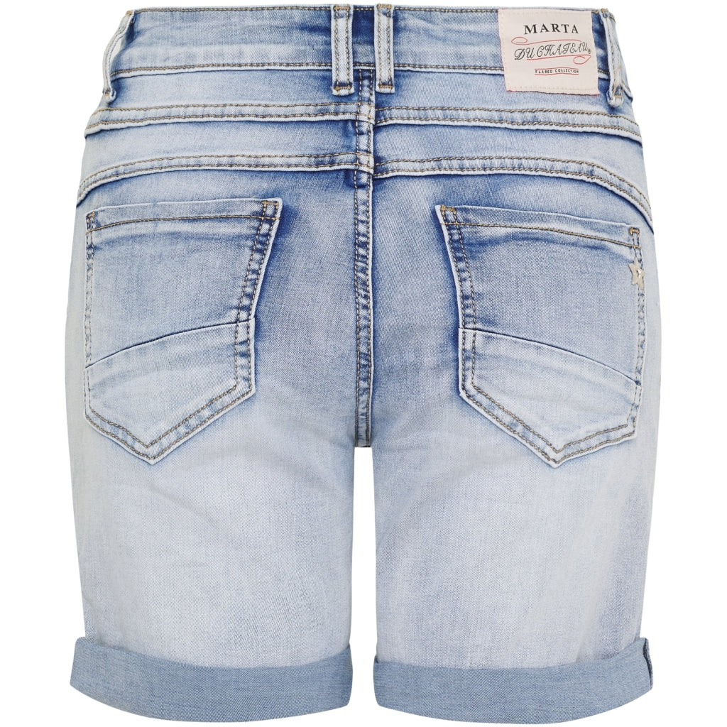 MARTA DU CHATEAU Marta du Chateau dam shorts MdcRagna MDC210-26149 Shorts Denim