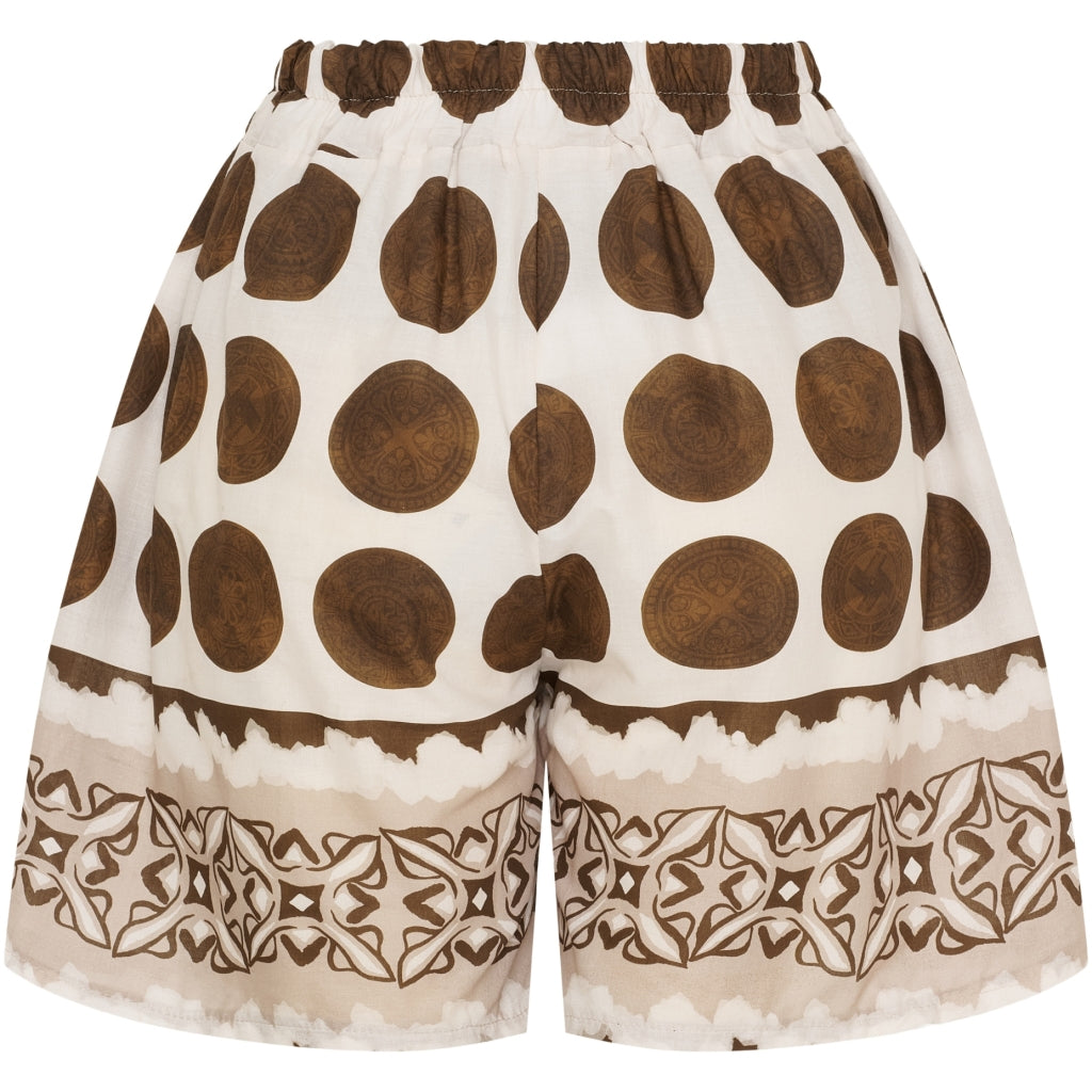 MARTA DU CHATEAU Marta du Chateau dam shorts MdcSiena 256197 Shorts Beige/MoroAMioe431