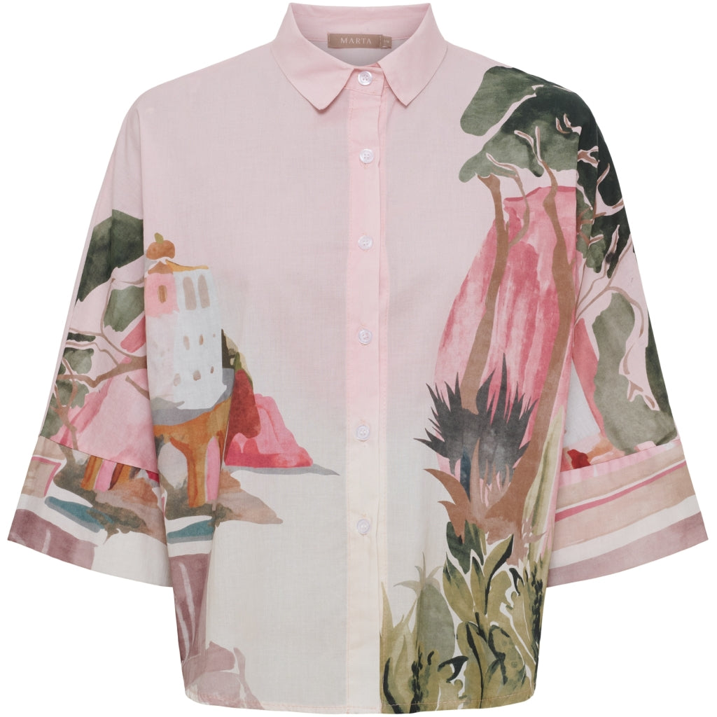 MARTA DU CHATEAU Marta du Chateau dam skjorta MdcJarlene 268386/1 Shirt Pink