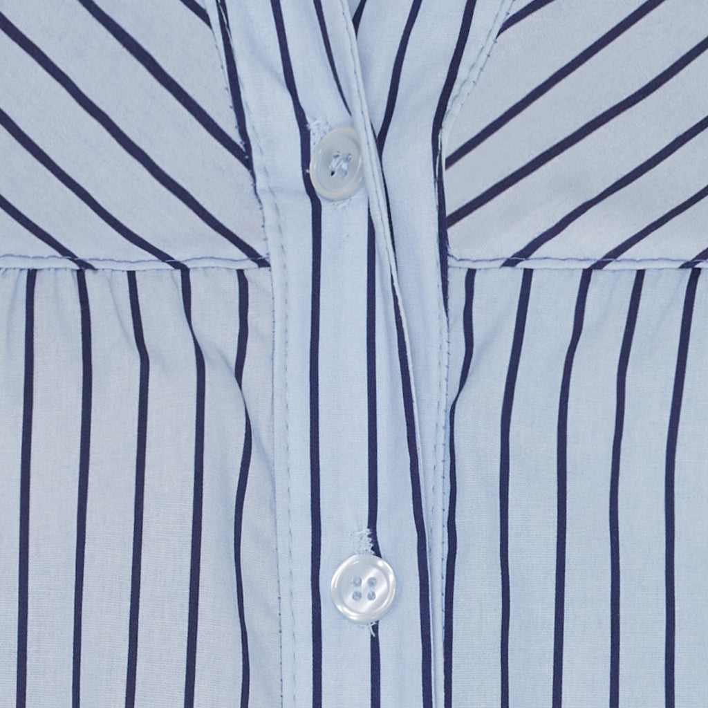 MARTA DU CHATEAU Marta du Chateau dam skjorta MdcKalina 7881 Shirt BlueScuro5888tpg