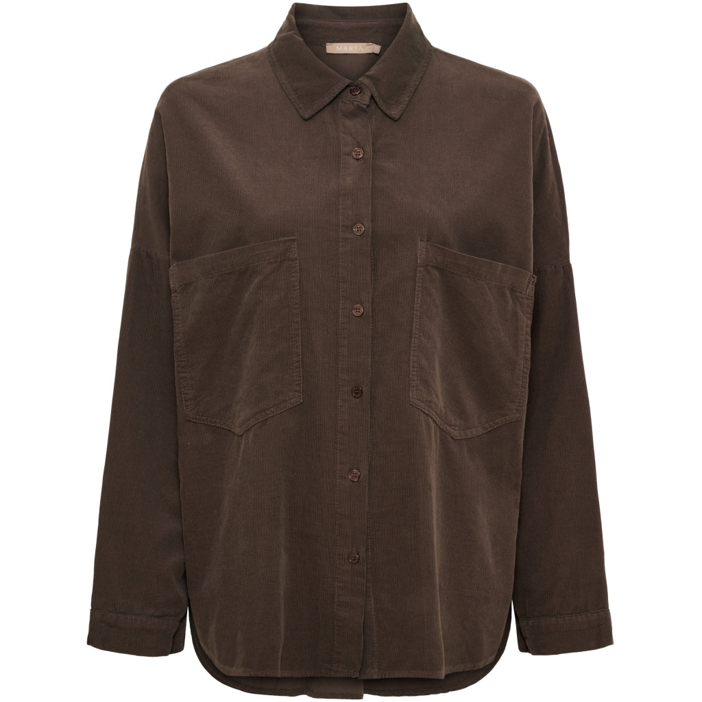 MARTA DU CHATEAU Marta du Chateau dam skjorta MdcMaelys 258037V Shirt Moro85831